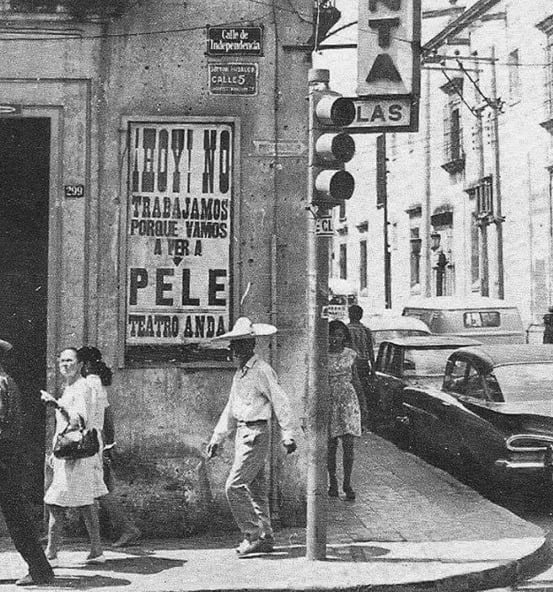 “Hoje não trabalharemos, porque vamos ver Pelé“, era assim que os mexicanos encararam a Copa de 1970
