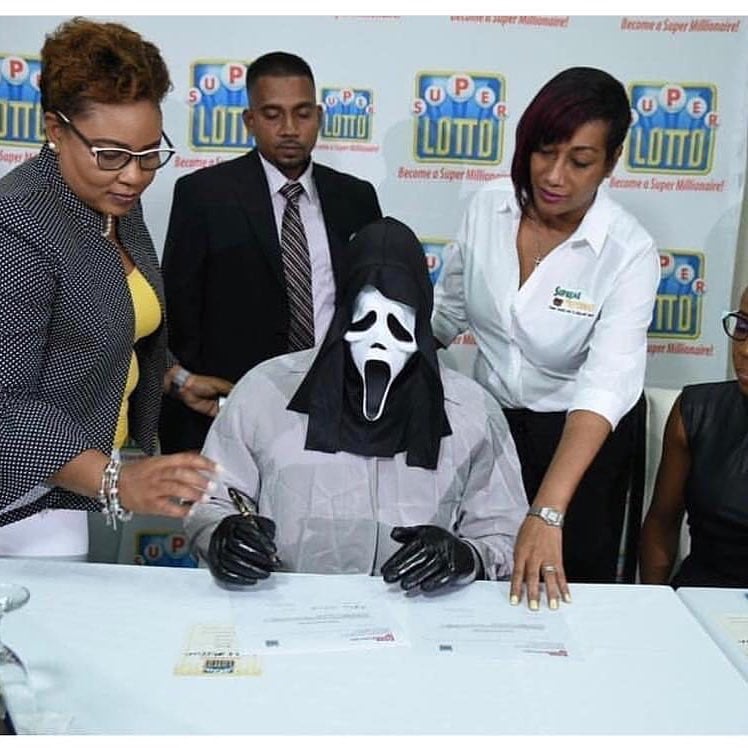 Vencedor do Super Lotto da Jamaica para evitar ser reconhecido