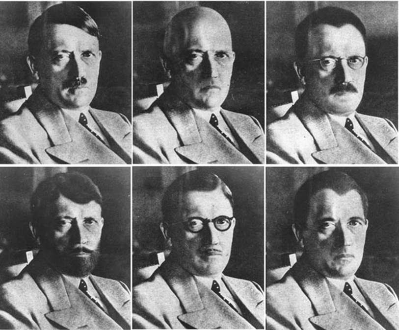 Imagens da inteligência norte-americana que mostram como Hitler poderia ter se disfarçado em 1944