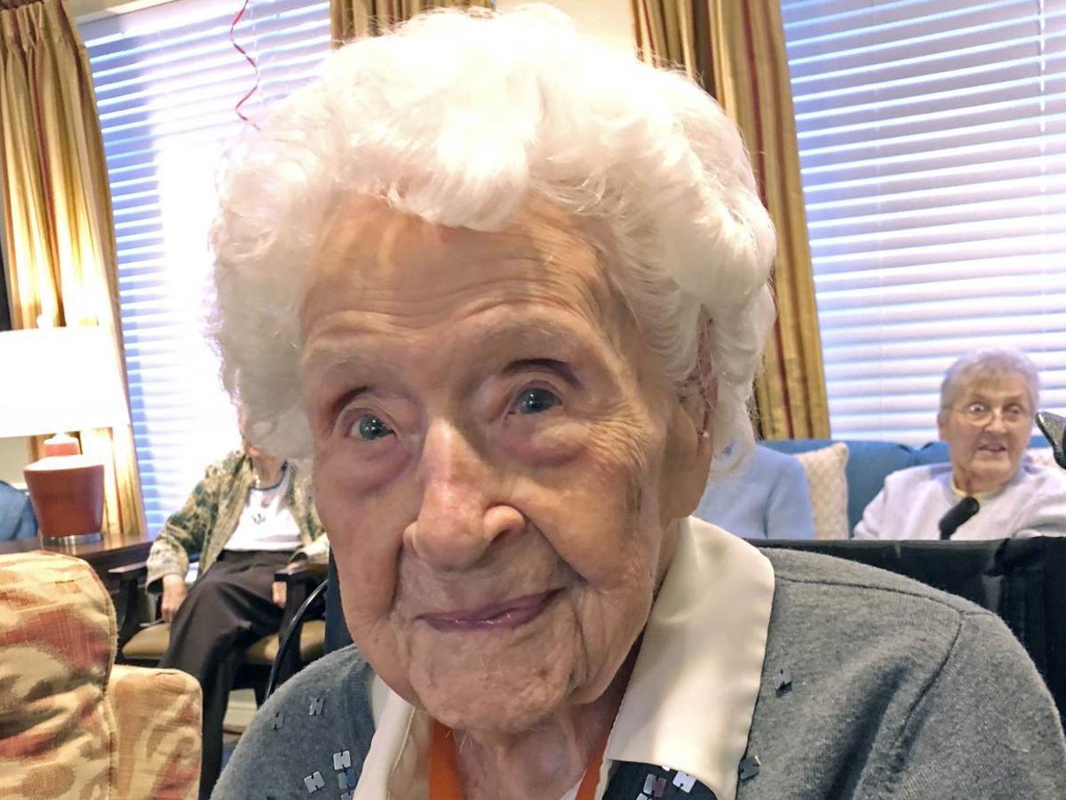 Esta é a pessoa viva mais velha da América. Thelma Sutcliffe tem atualmente 114 anos