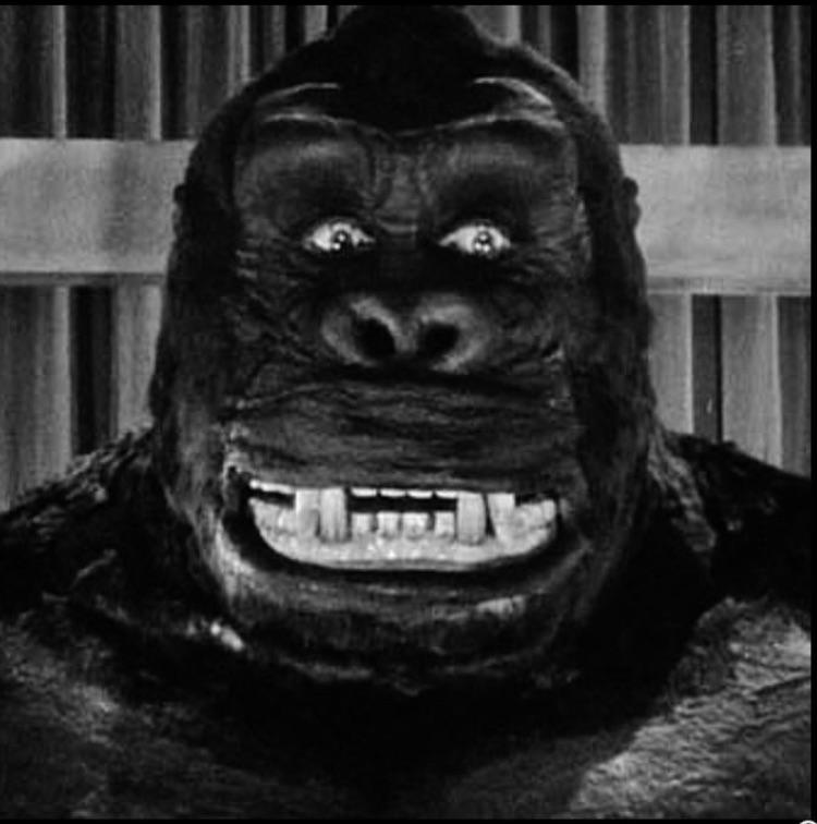 Esta era a aparência do King Kong de 1933