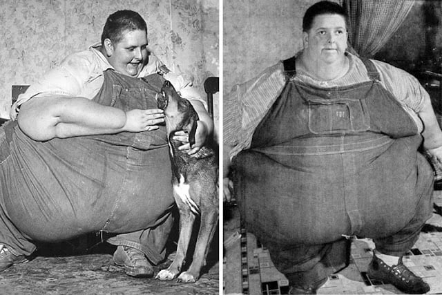 Jon Brower Minnoch, o homem mais pesado da história. Ele chegou a pesar 635 kg. Antes de morrer, em 1983, aos 41 anos, ele chegou a perder aproximadamente 413 kg. 