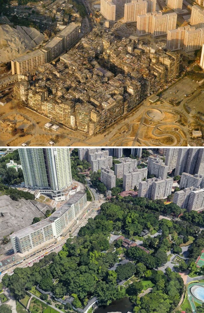A monstruosidade que era a cidade murada de Kowloon