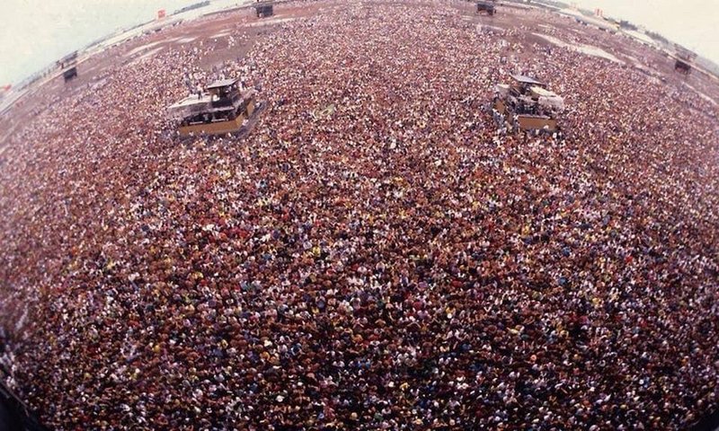 Moscou, 1991. Quando o Metallica tocou para um público de aproximadamente 1,6 milhões de pessoas.
