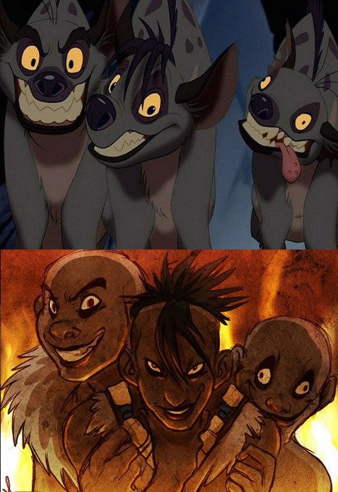 As hienas do Rei Leão