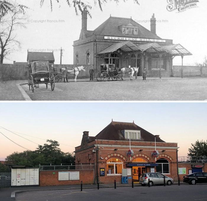 Estação Buckhurst Hill (estação de metrô de Londres) - 1875 e 2020