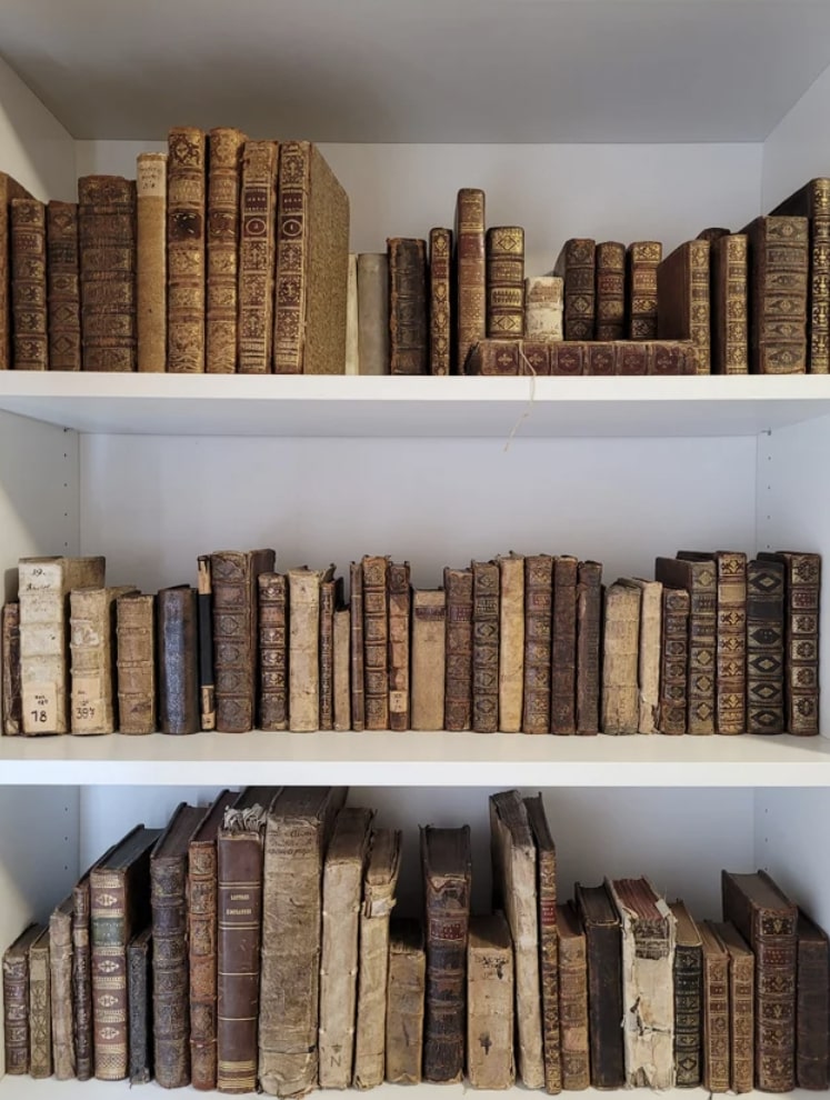 Coleção pessoal de livros e manuscritos que datam do século XV ao século XX