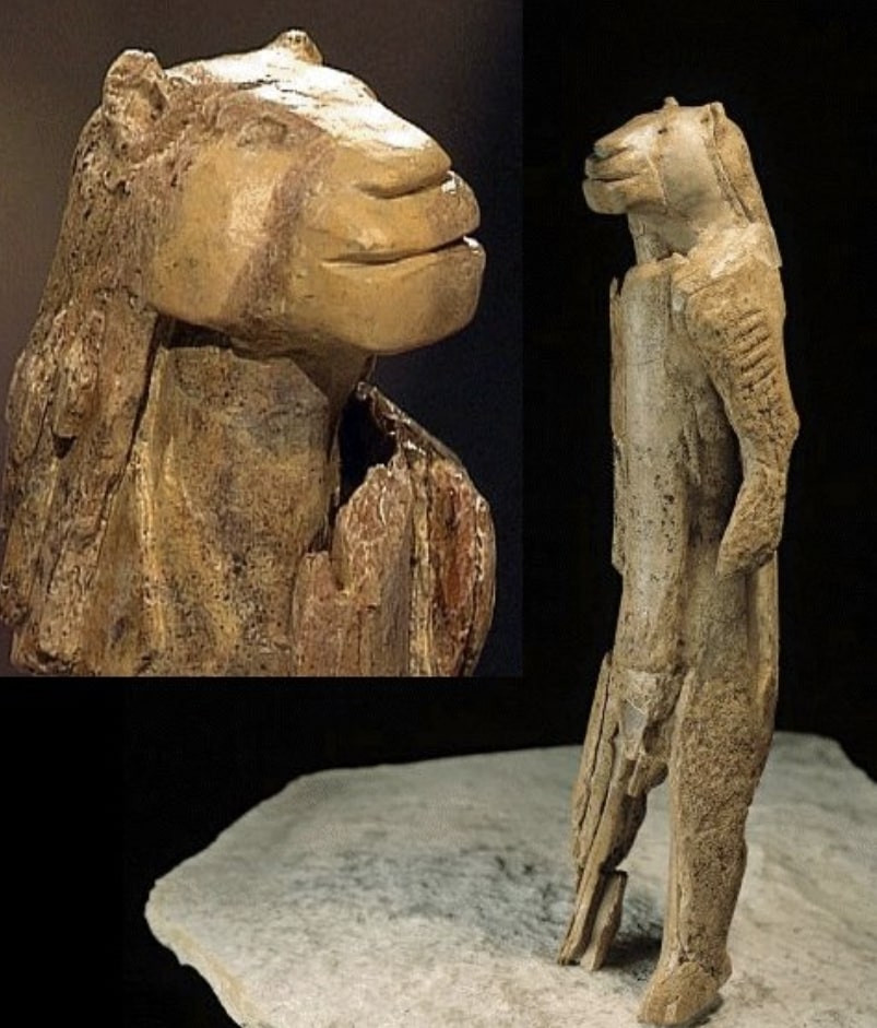 Criada em 1939, esta escultura do Homem-Leão é a mais antiga escultura animal antropomórfica conhecida no mundo
