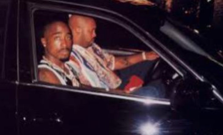 Última foto de Tupac Shakur. Menos de uma hora depois ele seria baleado e morto - 7 de setembro de 1996.