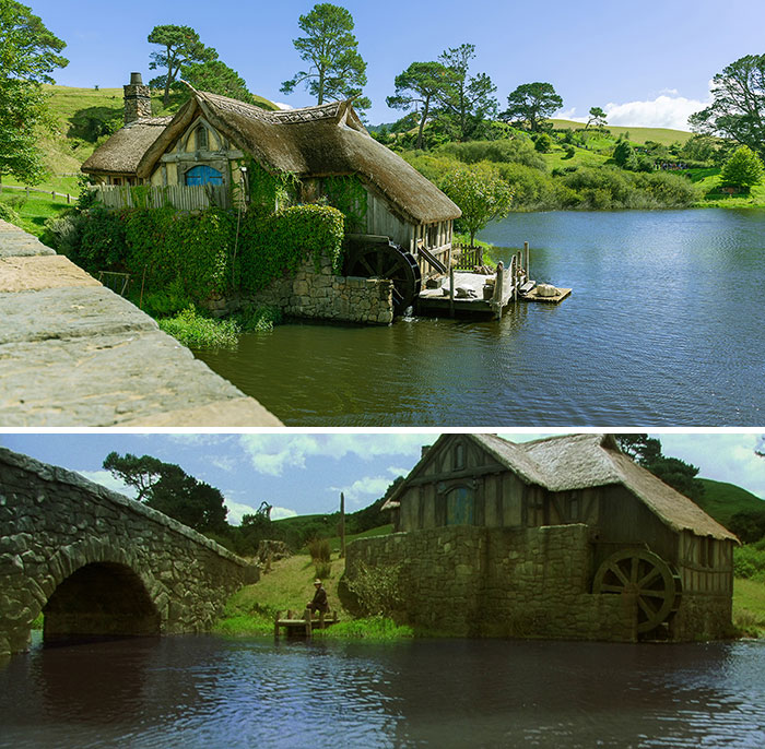 Sandyman's Old Mill - Hobbiton Movie Set 