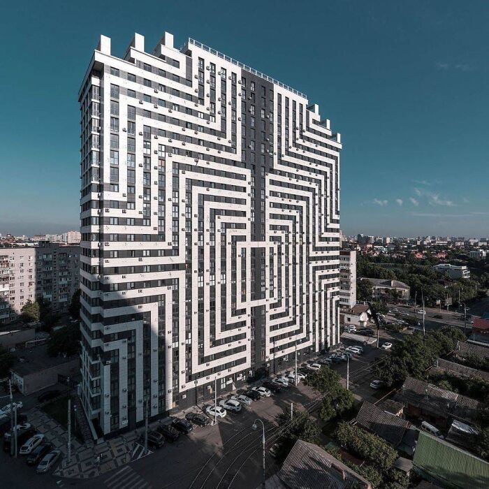 Prédio de apartamentos em Krasnodar, Rússia