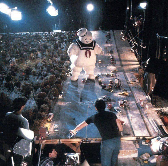 Cenário do filme Caça-Fantasmas, 1984