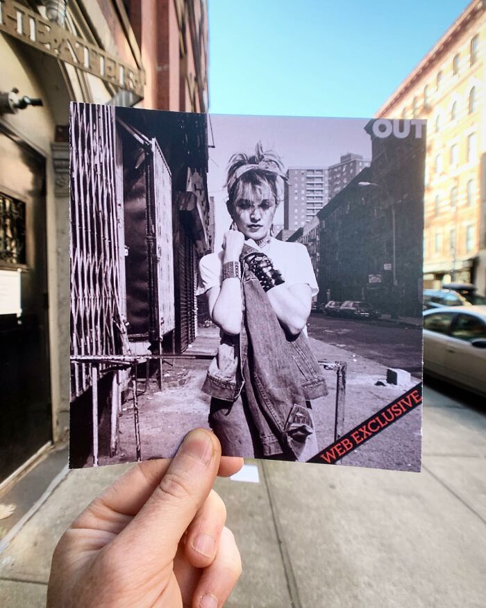 Madonna, 1983, Nova York. Tirada por Richard Corman